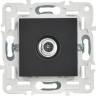 Розетка TV оконечная IEK SKANDY SK-A12Bl черный SK-A10-O-K02
